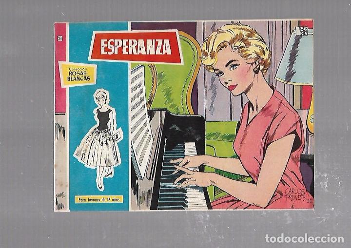Tebeos: TEBEO. COLECCION ROSAS BLANCAS. ESPERANZA. N&ordm; 34 - Foto 1