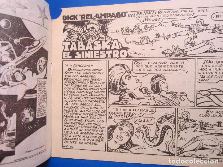 Tebeos: dick relampago , n.4 , tabaska el siniestro , toray 1961 - Foto 2