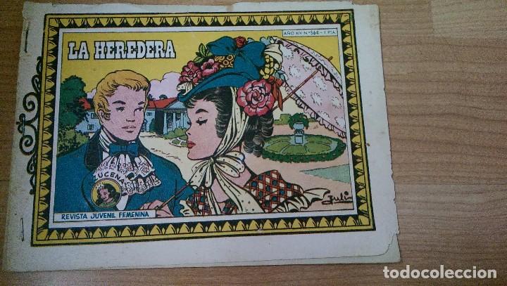 Tebeos: TEBEOS AZUCENA &laquo;LA HEREDERA&raquo; (N&ordm; 564) - Foto 1