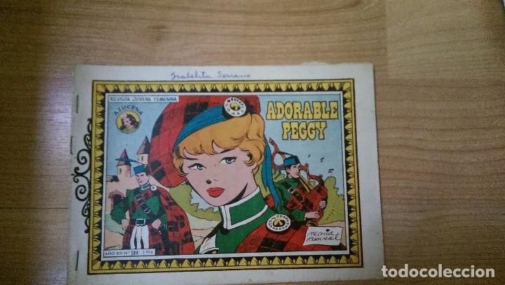 Tebeos: TEBEOS AZUCENA &laquo;ADORABLE PEGGY&raquo; (N&ordm; 588) - Foto 1