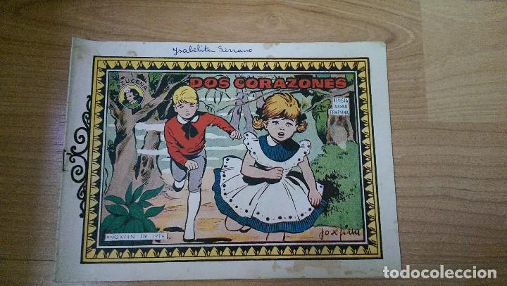 Tebeos: TEBEOS AZUCENA &laquo;DOS CORAZONES&raquo; (N&ordm; 719) - Foto 1