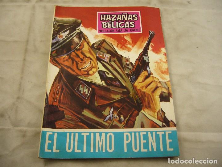 Tebeos: HAZA&Ntilde;AS B&Eacute;LICAS N&ordm; 186. EL ULTIMO PUENTE - Foto 1