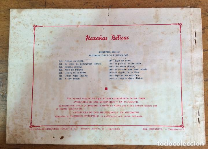 Tebeos: HAZA&Ntilde;AS B&Eacute;LICAS N133 - Foto 2