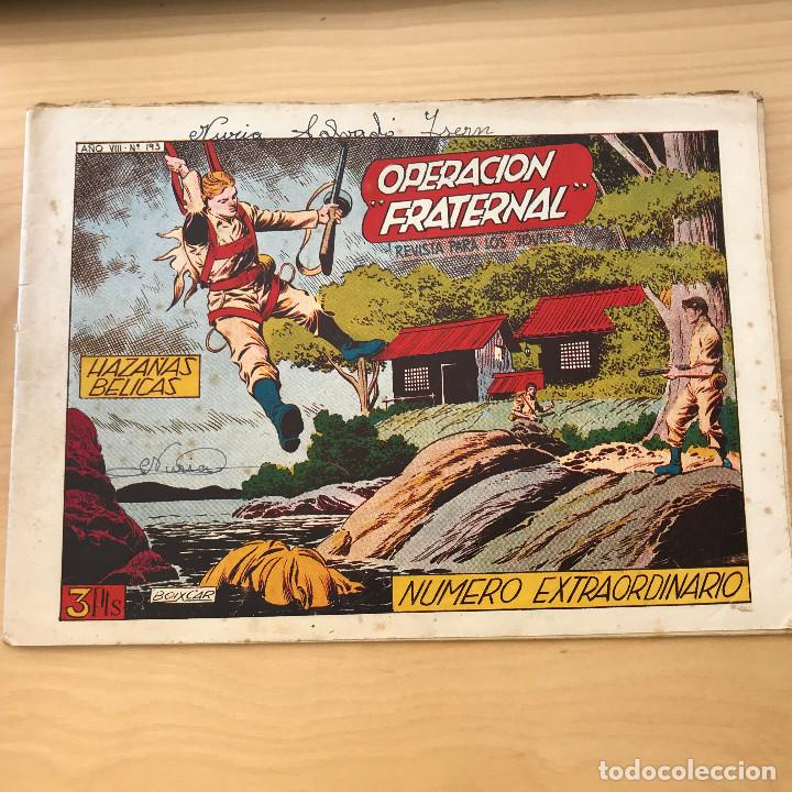 Tebeos: OPERACION FRATERNAL . HAZA&Ntilde;AS BELICAS. - Foto 1