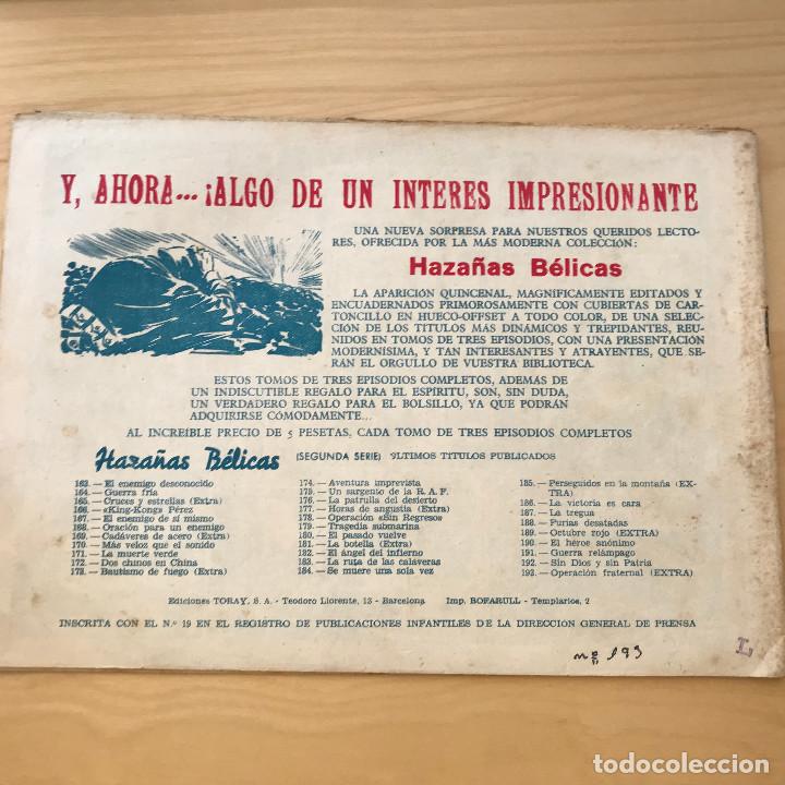 Tebeos: OPERACION FRATERNAL . HAZA&Ntilde;AS BELICAS. - Foto 2