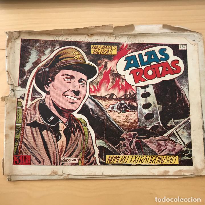 Tebeos: ALAS ROTAS. HAZA&Ntilde;AS BELICAS. - Foto 1