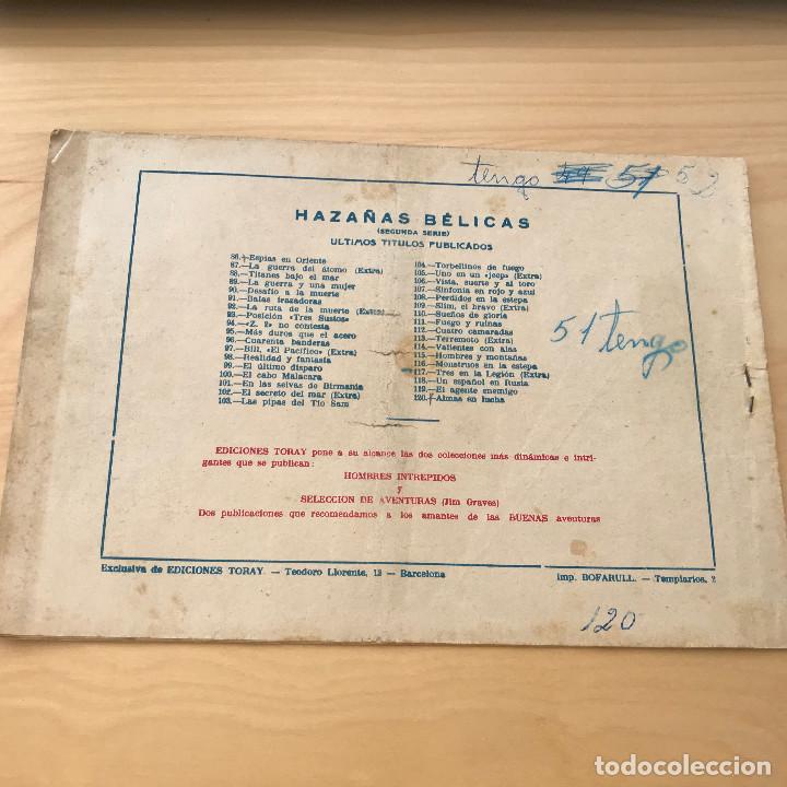 Tebeos: ALMAS EN LUCHA. HAZA&Ntilde;AS BELICAS. - Foto 2