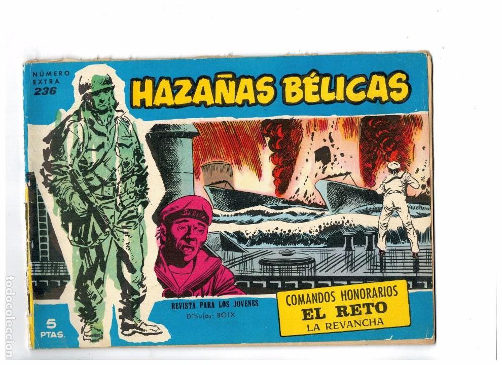 Tebeos: HAZA&Ntilde;AS B&Eacute;LICAS N&ordm; 236 - Foto 1