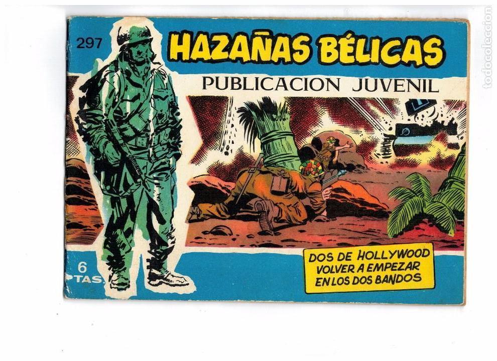 Tebeos: HAZA&Ntilde;AS B&Eacute;LICAS N&ordm; 297 - Foto 1