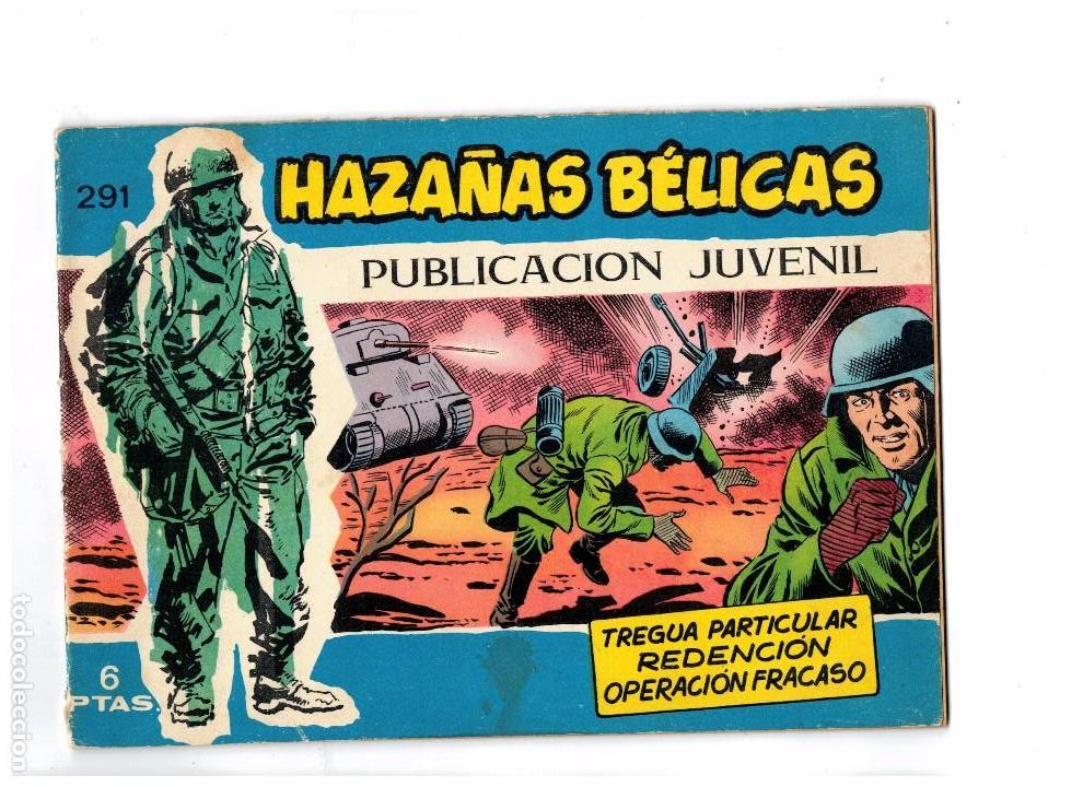 Tebeos: HAZA&Ntilde;AS B&Eacute;LICAS N&ordm; 291 - Foto 1