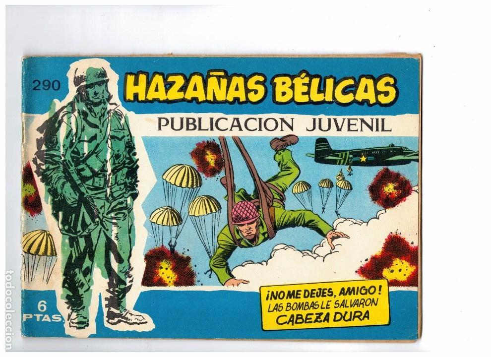 Tebeos: HAZA&Ntilde;AS B&Eacute;LICAS N&ordm; 290 - Foto 1