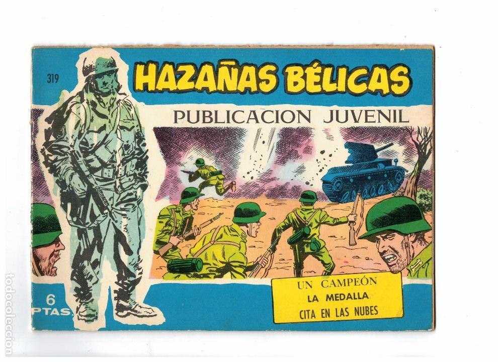 Tebeos: HAZA&Ntilde;AS B&Eacute;LICAS N&ordm; 319 - Foto 1