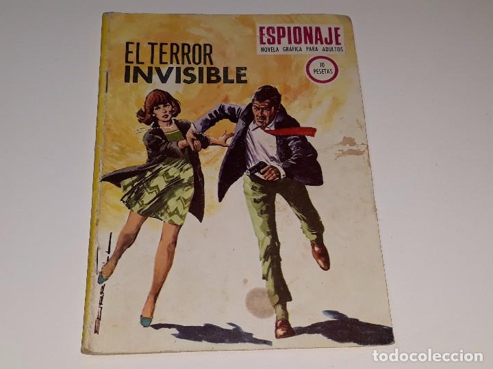 Tebeos: ANTIGUO COMIC - ESPIONAJE - EL TERROR INVISIBLE N&ordm; 70 - EDICIONES TORAY - A&Ntilde;O 1967 - Foto 1
