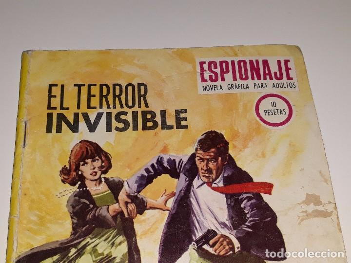 Tebeos: ANTIGUO COMIC - ESPIONAJE - EL TERROR INVISIBLE N&ordm; 70 - EDICIONES TORAY - A&Ntilde;O 1967 - Foto 2
