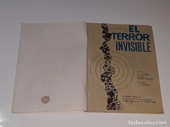 Tebeos: ANTIGUO COMIC - ESPIONAJE - EL TERROR INVISIBLE N&ordm; 70 - EDICIONES TORAY - A&Ntilde;O 1967 - Foto 4