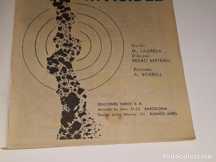 Tebeos: ANTIGUO COMIC - ESPIONAJE - EL TERROR INVISIBLE N&ordm; 70 - EDICIONES TORAY - A&Ntilde;O 1967 - Foto 5