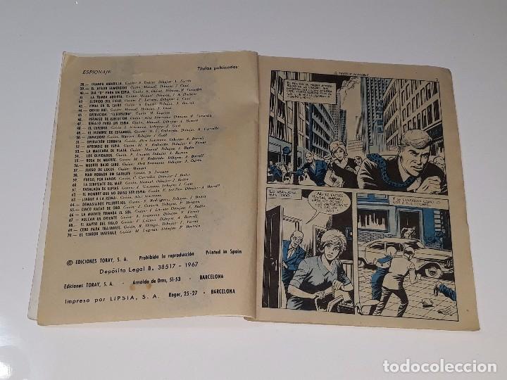 Tebeos: ANTIGUO COMIC - ESPIONAJE - EL TERROR INVISIBLE N&ordm; 70 - EDICIONES TORAY - A&Ntilde;O 1967 - Foto 6