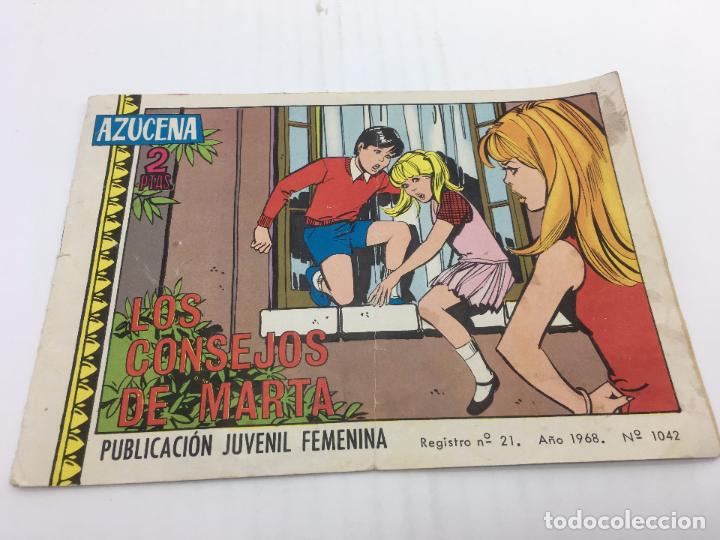 Tebeos: AZUCENA N&ordm; 1042 - A&Ntilde;O 1968 ediciones TORAY - Foto 1
