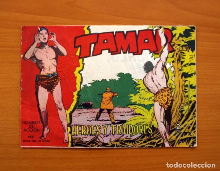 Tebeos: Tamar - N&ordm; 143, Heroes y traidores - Ediciones Toray 1961 - Foto 1
