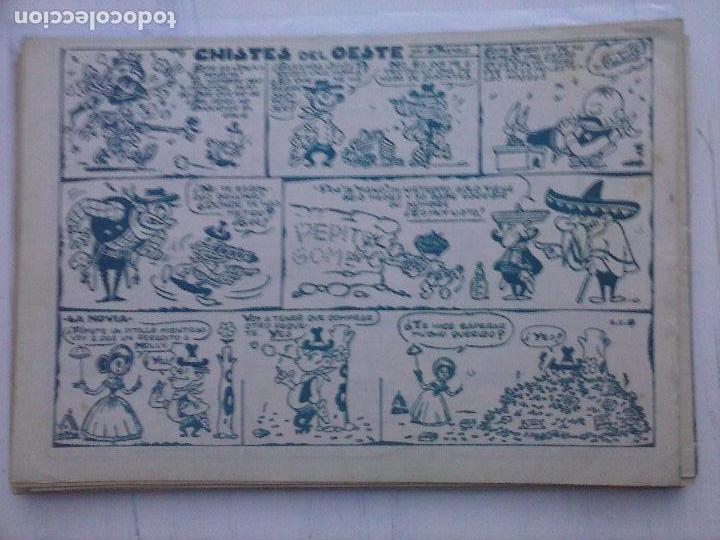 Tebeos: DICK RELAMPAGO EL REY DE LA PRADERA 28 ejemplares ORIGINAL COMPLETA 1959 - G.IRANZO,VER PORTADAS - Foto 46 - 105125851