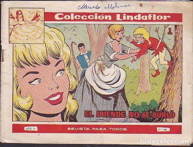 Tebeos: COMIC COLECCION LINDAFLOR N&ordm; 198 - Foto 1