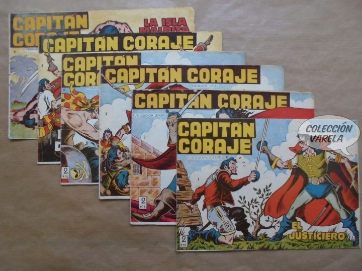 Tebeos: Capitan Coraje 1 a 44 completa - Original - Toray 1958 - Foto 2