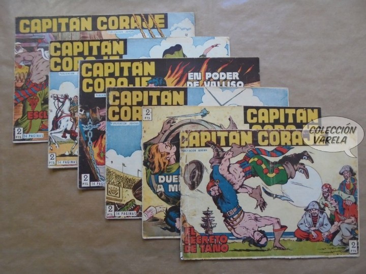 Tebeos: Capitan Coraje 1 a 44 completa - Original - Toray 1958 - Foto 3