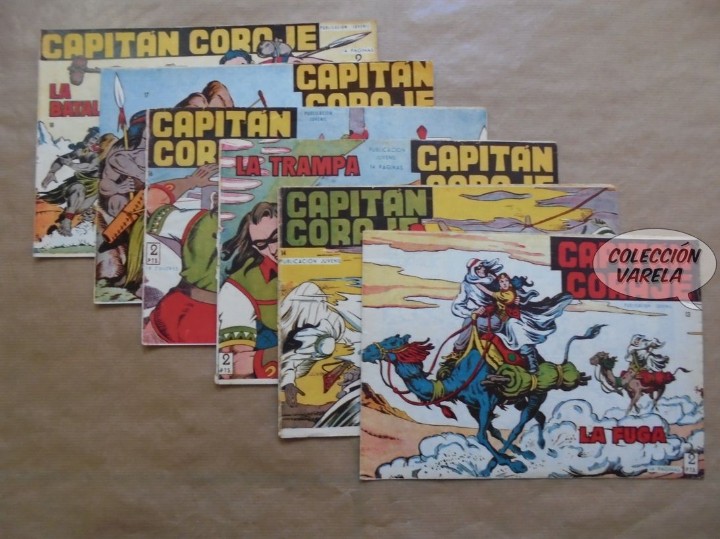 Tebeos: Capitan Coraje 1 a 44 completa - Original - Toray 1958 - Foto 5