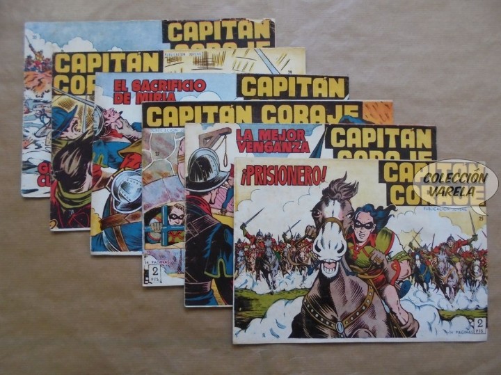 Tebeos: Capitan Coraje 1 a 44 completa - Original - Toray 1958 - Foto 8