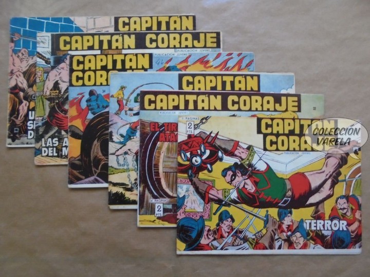 Tebeos: Capitan Coraje 1 a 44 completa - Original - Toray 1958 - Foto 10