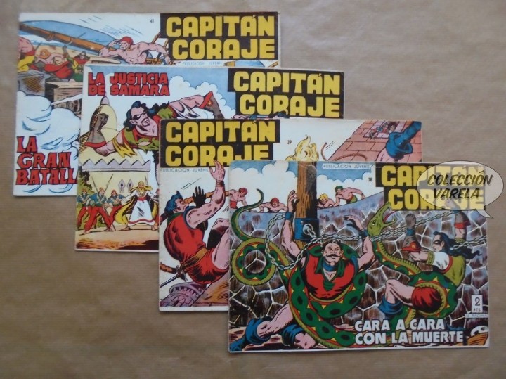 Tebeos: Capitan Coraje 1 a 44 completa - Original - Toray 1958 - Foto 11