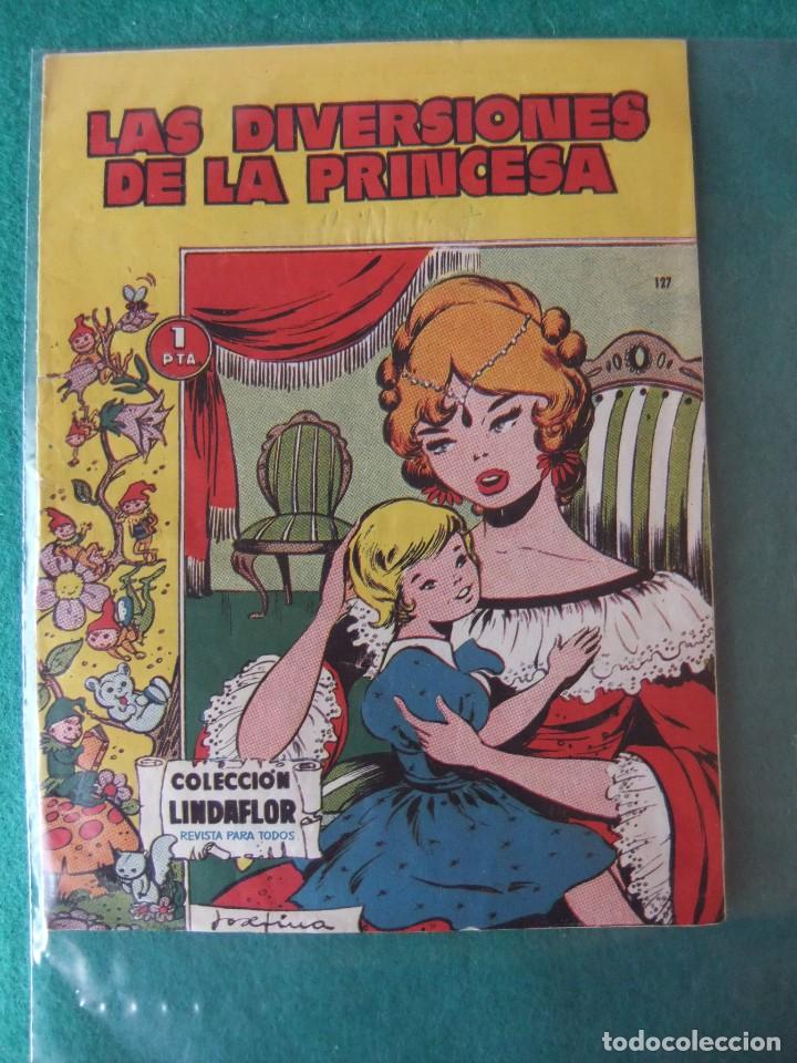 Tebeos: COLECCION LINDAFLOR N&ordm; 127 LAS DIVERSIONES DE LA PRINCESA TORAY - Foto 1