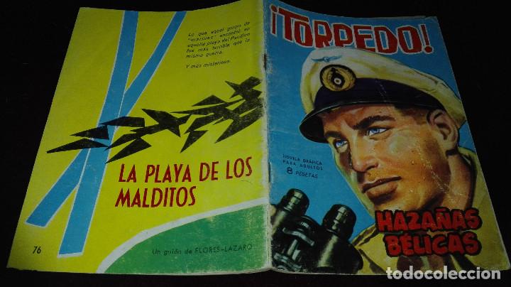 Tebeos: HAZA&Ntilde;AS BELICAS N&ordm;76 TORPEDO - Foto 1