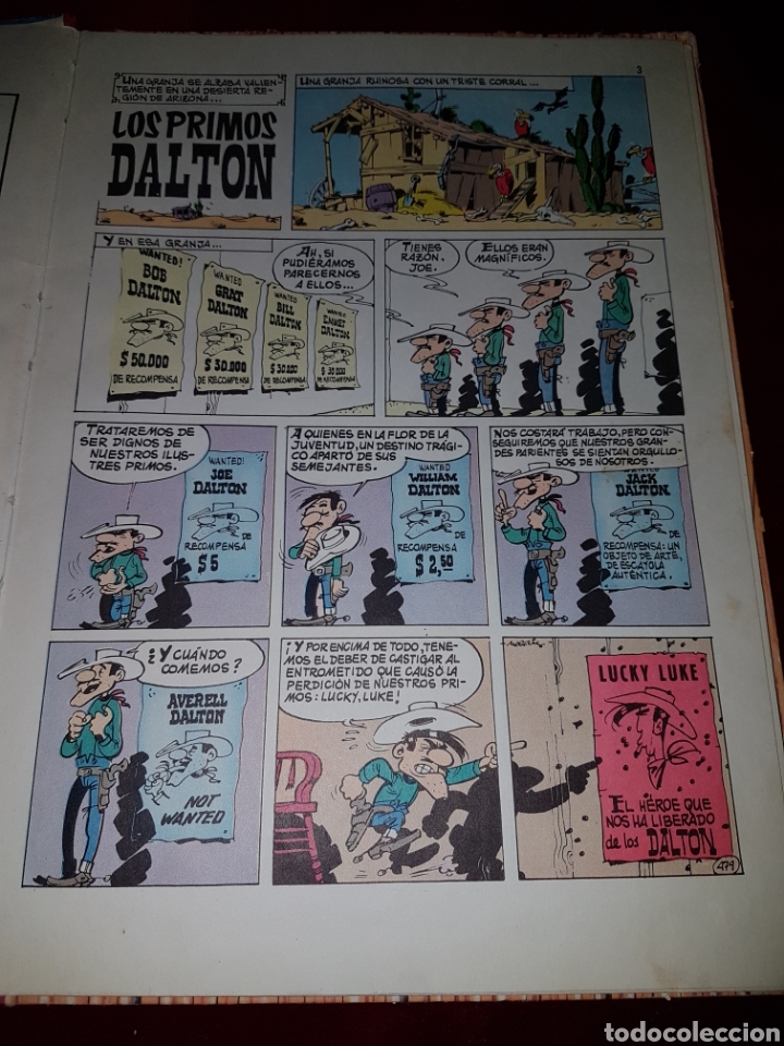 Tebeos: Comic luckiy luke Los primos Dalton 1969 - Foto 3