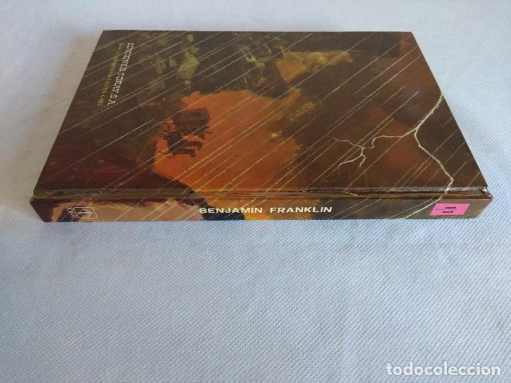 Tebeos: HOMBRES FAMOSOS N&ordm;11/BENJAMIN FRANKLIN/EL INVENTOR DEL PARARRAYOS/EDITORIAL TORAY. - Foto 2