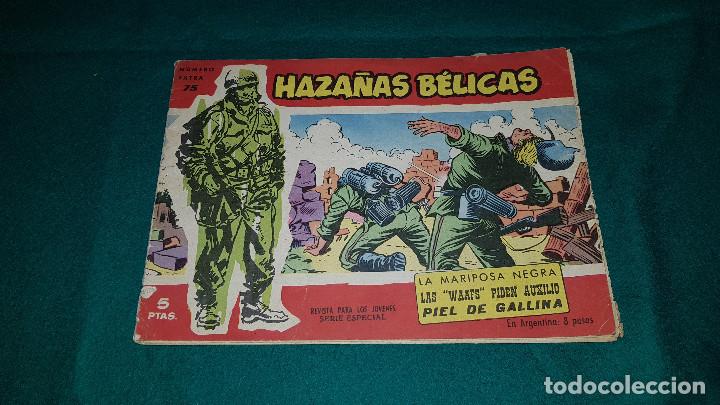 Tebeos: HAZA&Ntilde;AS BELICAS N&ordm; 75 - Foto 1