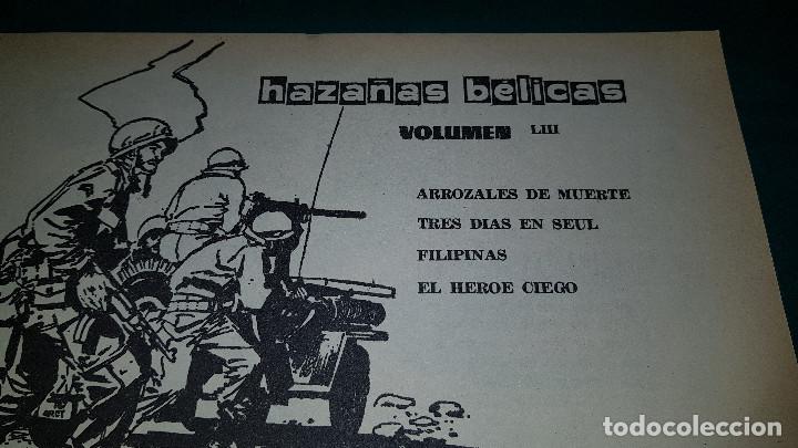 Tebeos: HAZA&Ntilde;AS BELICAS EXTRA N&ordm; (DEL 153 AL 156) 1973 - Foto 2