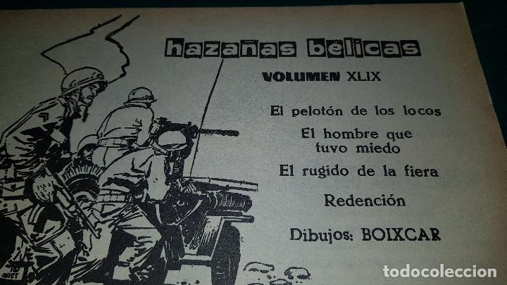 Tebeos: HAZA&Ntilde;AS BELICAS EXTRA N&ordm; (DEL 149 AL 152) 1973 - Foto 2