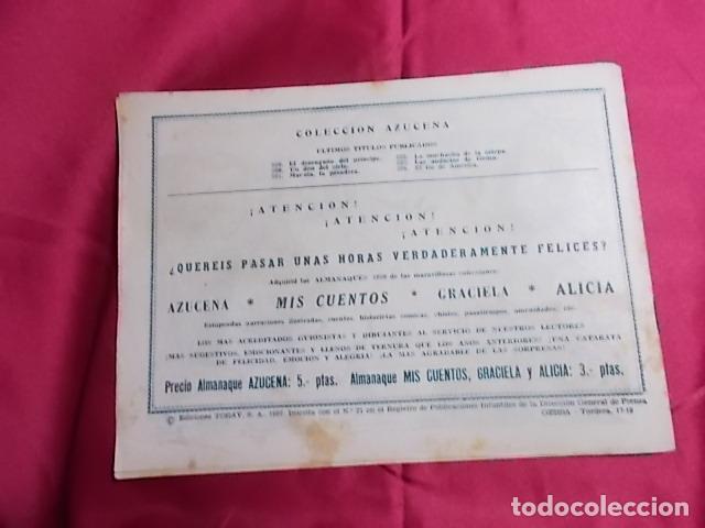 Tebeos: AZUCENA . N&ordm; 524. EL TIO AMERICANO. EDICIONES TORAY - Foto 3