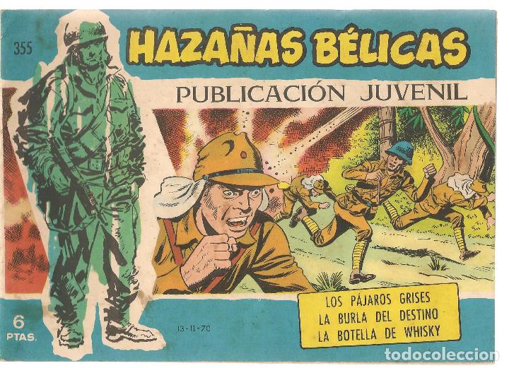 Tebeos: HAZA&Ntilde;AS B&Eacute;LICAS. N&ordm; 355. TORAY. (ST/A2) - Foto 1