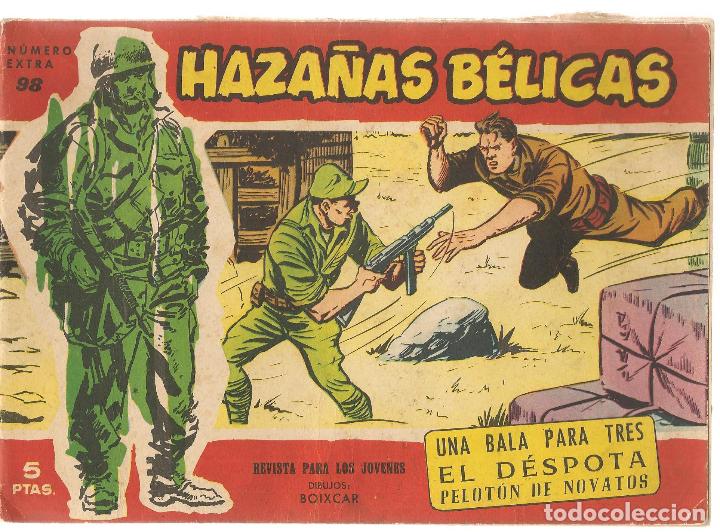 Tebeos: HAZA&Ntilde;AS B&Eacute;LICAS. N&ordm; 98. TORAY. (ST/A2) - Foto 1