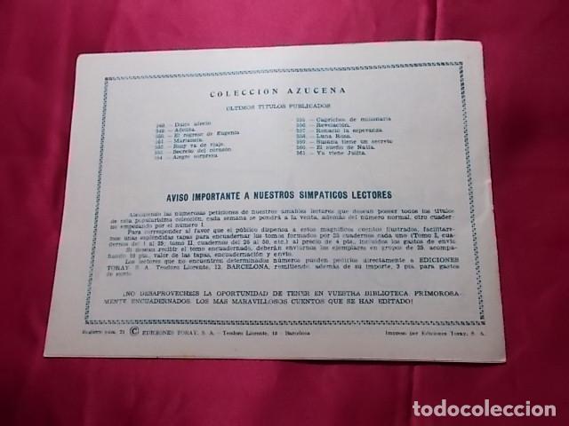 Tebeos: AZUCENA . N&ordm; 561. EDICIONES TORAY - Foto 2