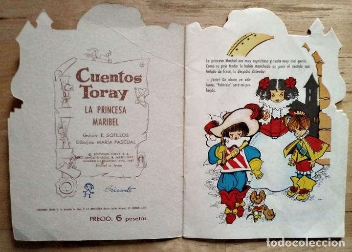 Tebeos: PRINCESA MARIBEL - TORAY - CUENTOS TROQUELADOS. - Foto 2