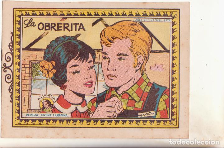 Tebeos: coleccion azucena la obrerita n&ordm; 526 - Foto 1