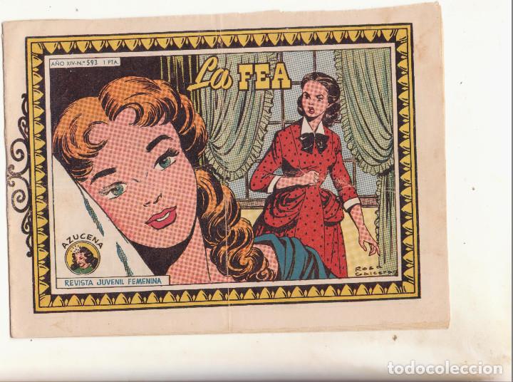 Tebeos: coleccion azucena la fea 593 - Foto 1