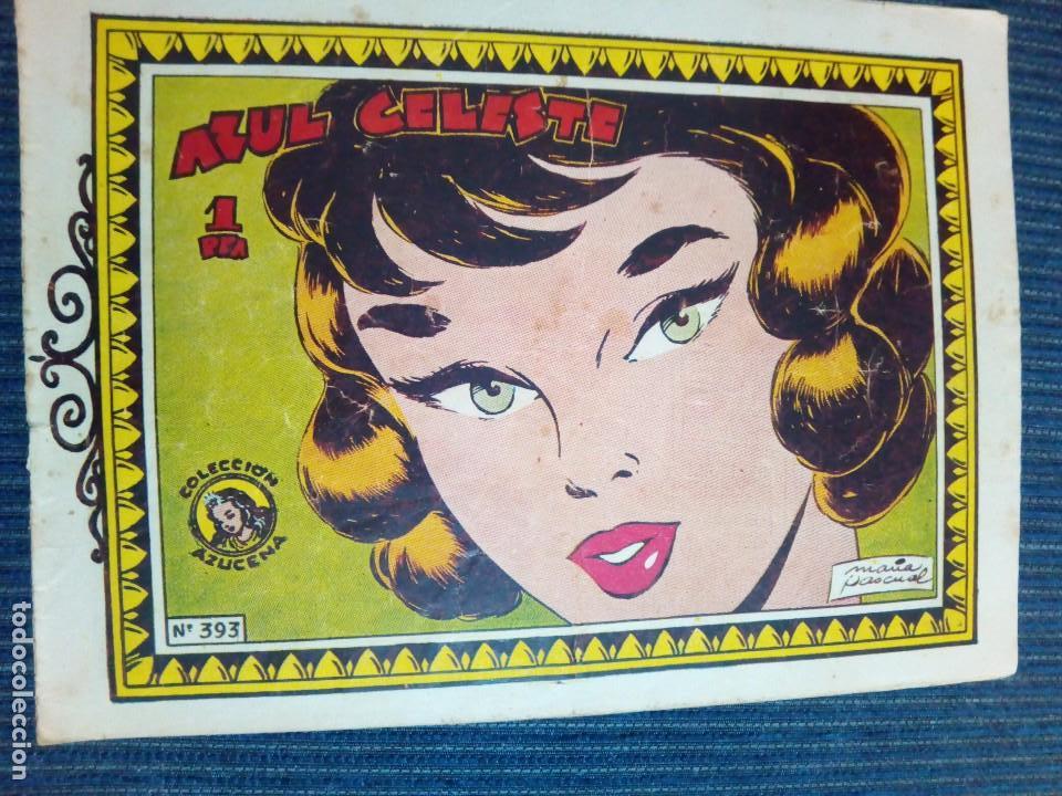 Tebeos: Coleccion azucena azul celeste 393 - Foto 1
