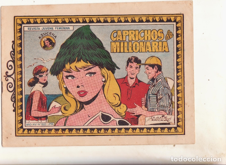 Tebeos: coleccion azucena caprichos de millonaria 555 - Foto 1