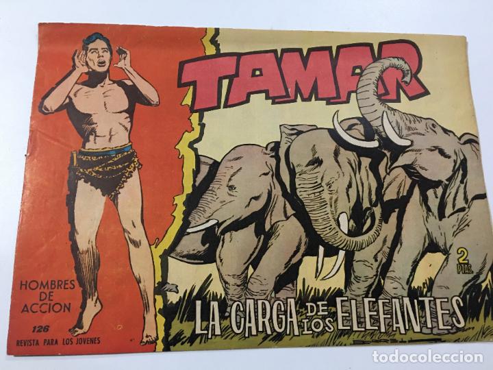 Tebeos: comic tebeo tamar de ediciones toray original 1961 numero n&ordm; 126 - Foto 1