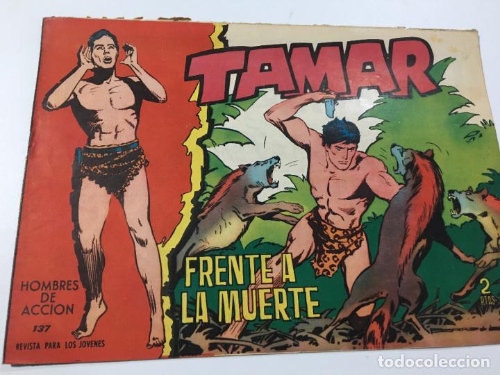 Tebeos: comic tebeo tamar de ediciones toray original 1961 numero n&ordm; 137 - Foto 1