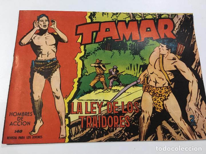 Tebeos: comic tebeo tamar de ediciones toray original 1961 numero n&ordm; 140 - Foto 1